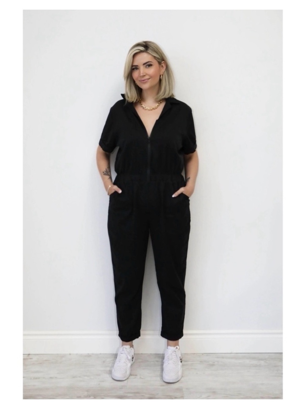 Smash x Tess Papaya coveralls Barely black S
